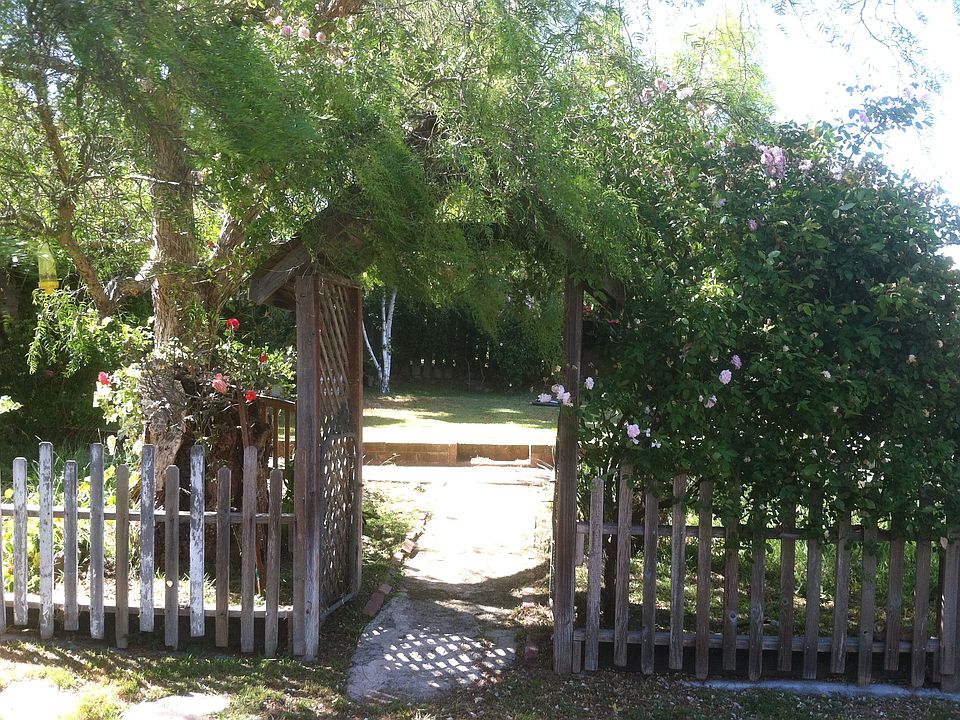 Backyard from detached deck