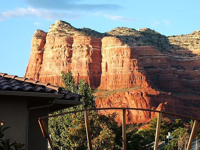 View from patio