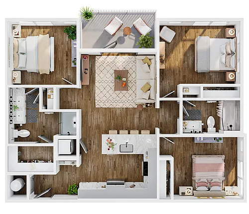 Floor plan Toxaway