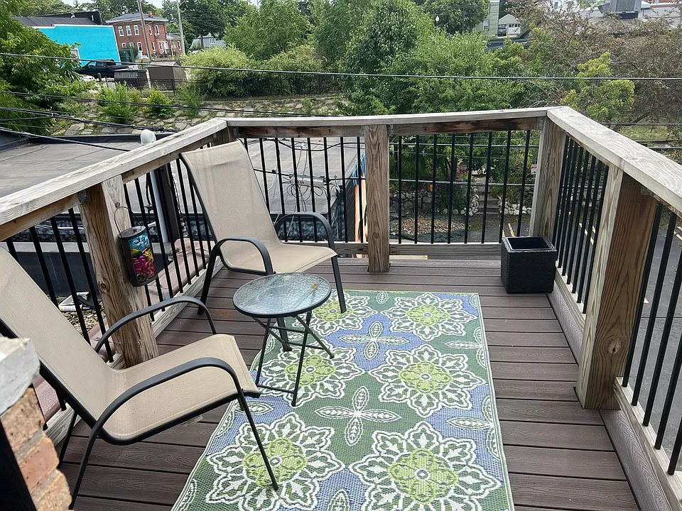 Private patio