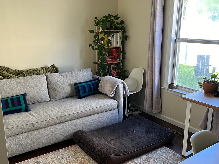 second bedroom with oversized closet