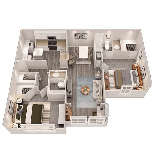 Floor plan Caroline - Essential Living