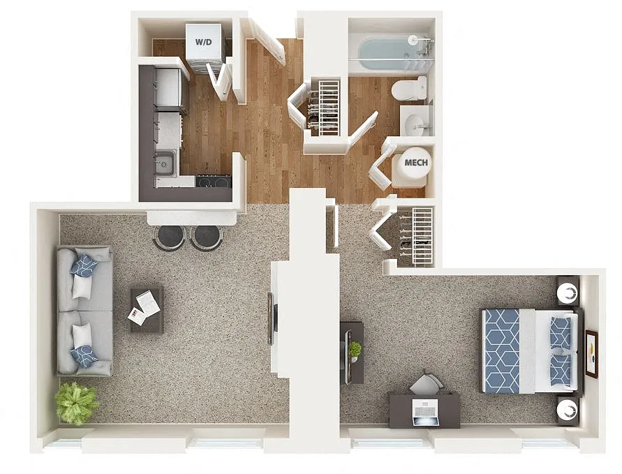Floor plan The Calvert
