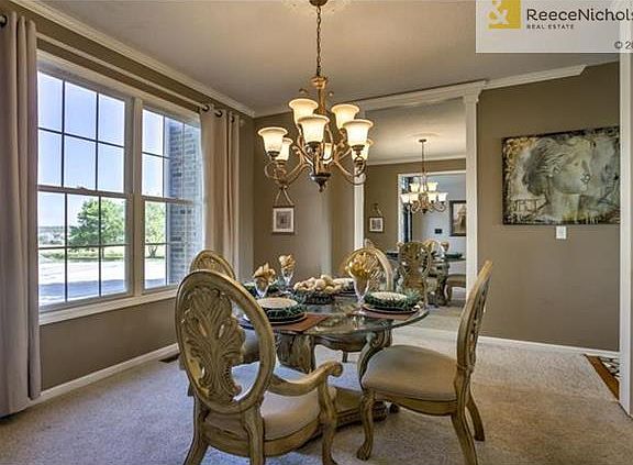 Formal dining room.