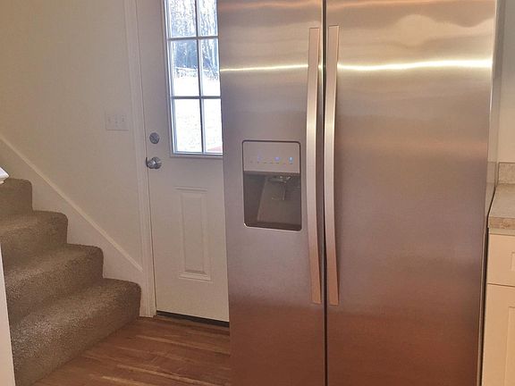 Back door and stairs 
