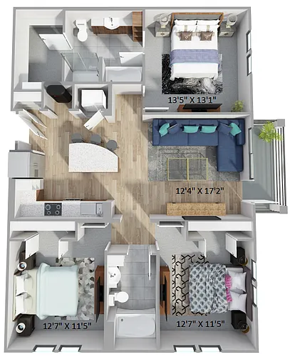 Floor plan C1