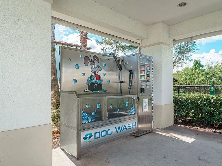Pet wash station