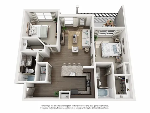 Floor plan B2