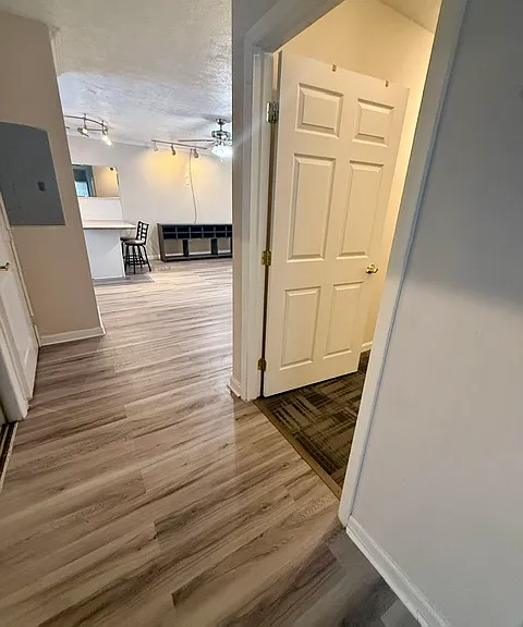 View back to the living space