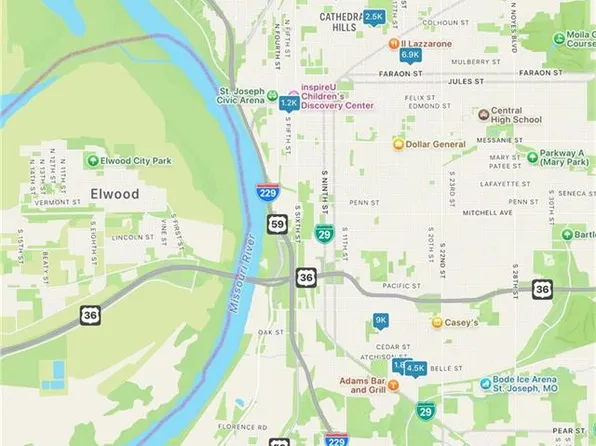 S 15th St, Saint Joseph, MO 64503