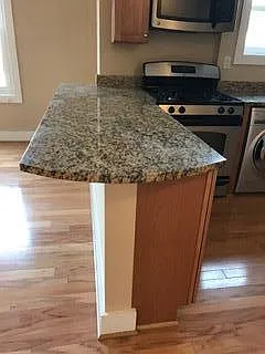 Granite counter for breakfast