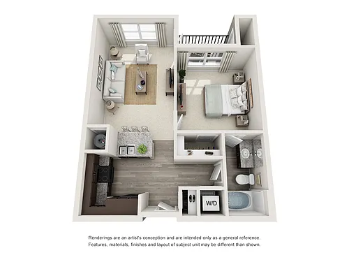 Floor plan The Buist