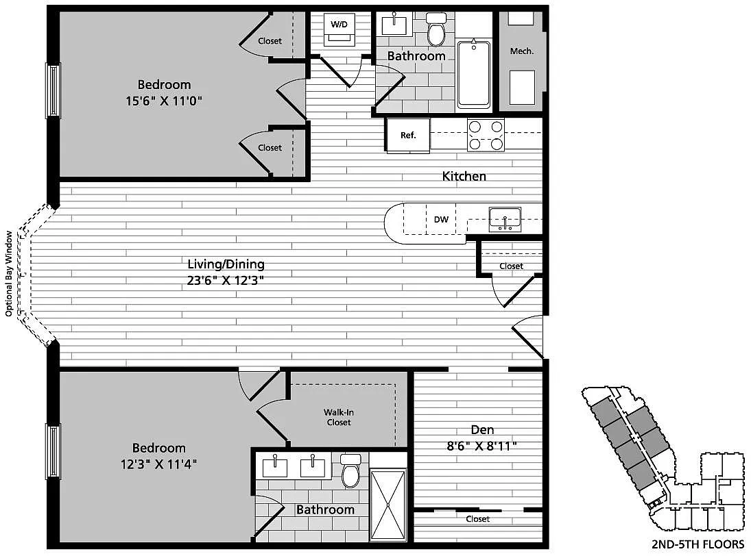 Floor plan D9D Renovated