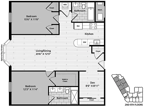 Floor plan D9D Renovated