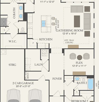 First Floor 2 br 2 ba