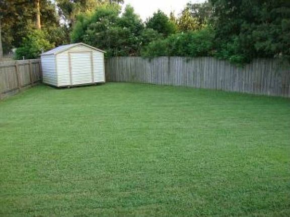 Huge back yard