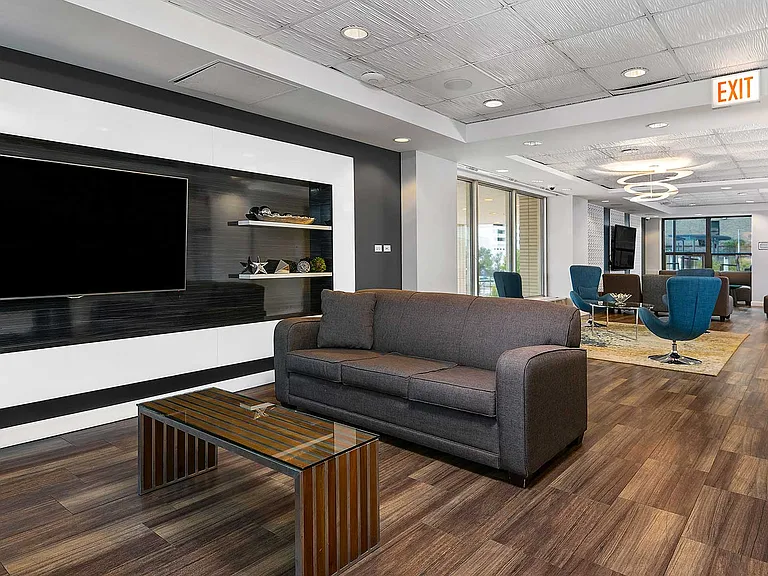Host your own event or join one of our many resident events in our Community Room, complete with large flat screens, pool table and demonstration kitchen.