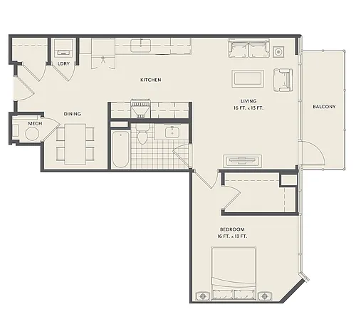 Floor plan A-1