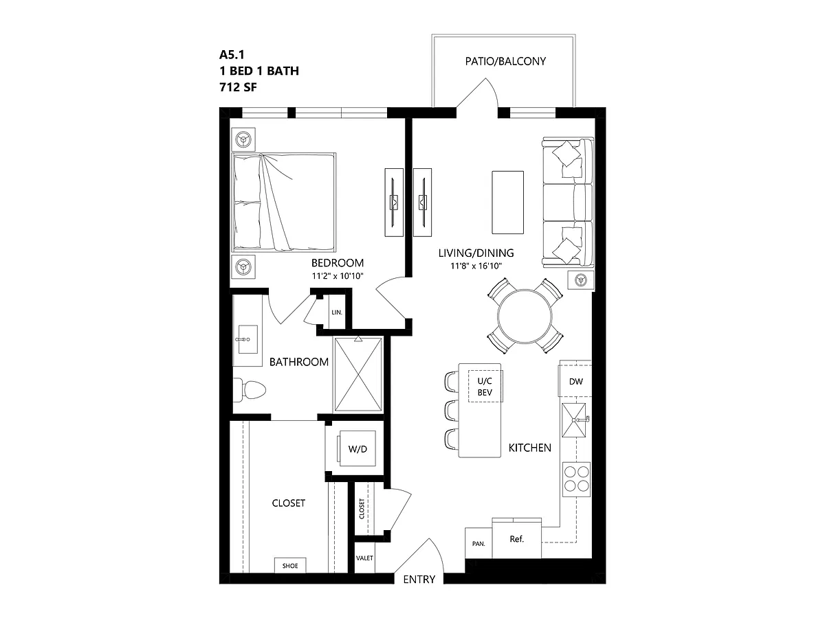 Floor plan A51