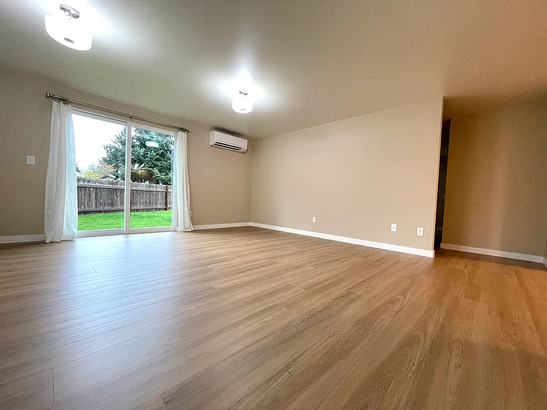 Open floor plan.