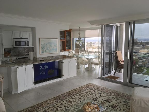 Living room, dining room, balcony