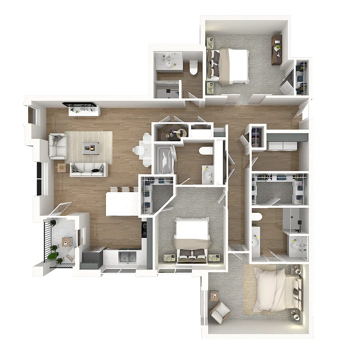 Floor plan Elizabeth