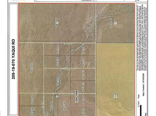 209-19-070 W YAQUI Drive, Golden Valley, AZ 86413