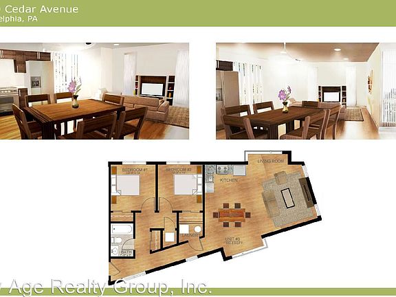 3rd image of 4610-12 Cedar Ave #202