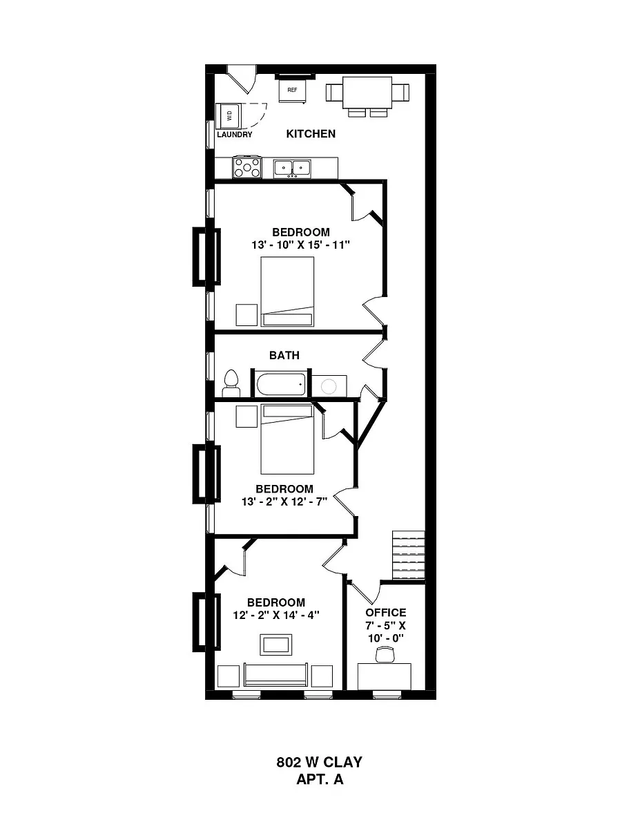 Building Photo - 802 W Clay St #A