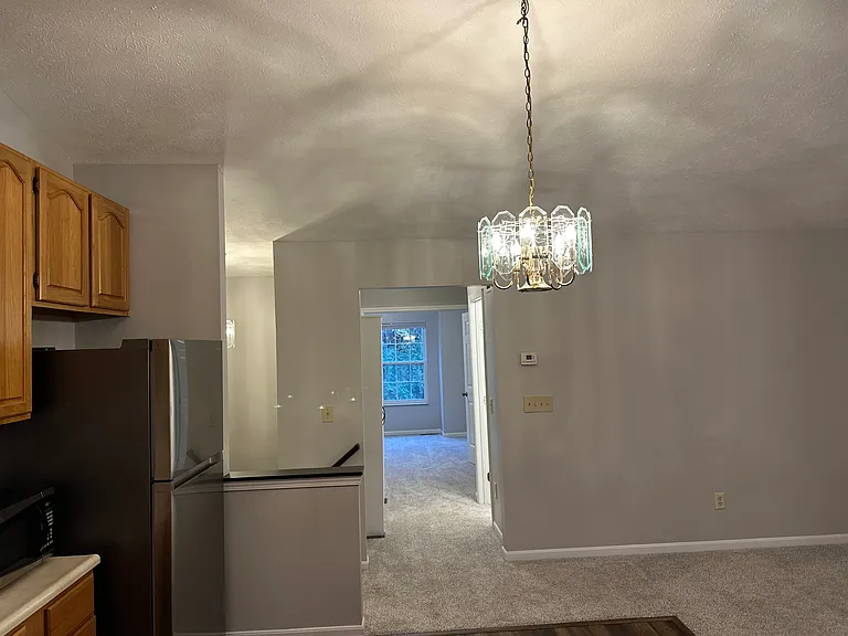 Open concept kitchen and living room