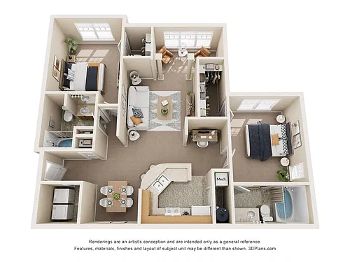 Floor plan Anderson