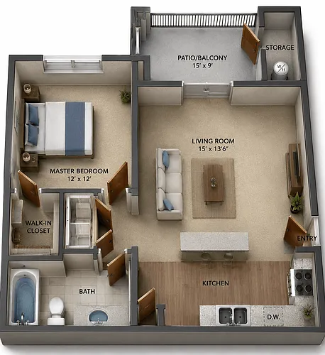 Floor plan Santa Fe