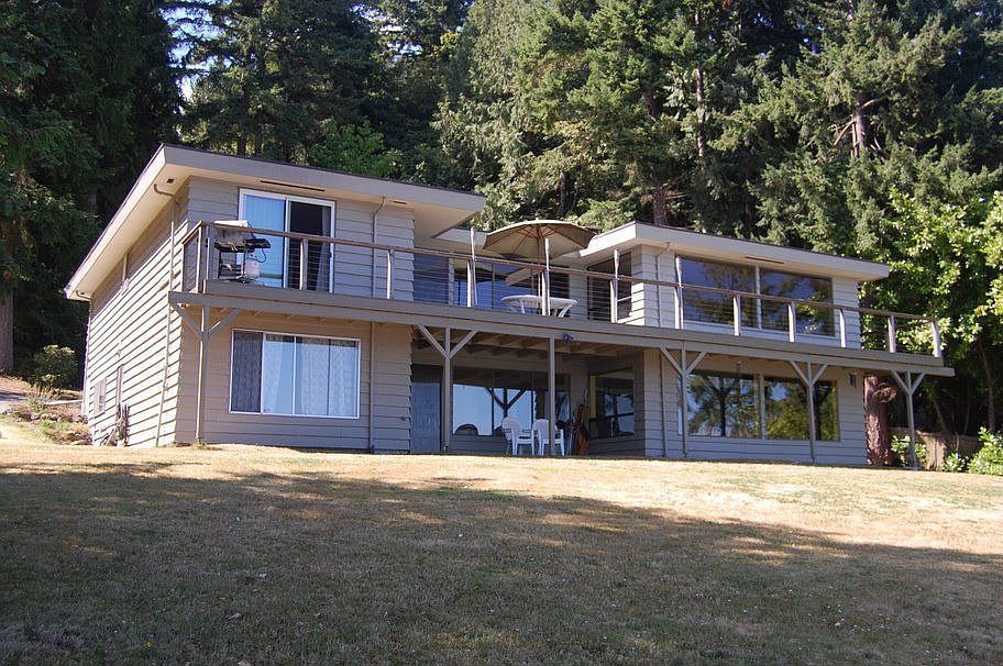 View from waterside lawn