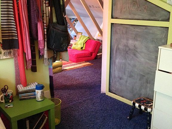 Finished Attic Entrance