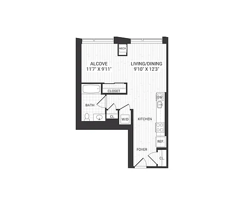 Floor plan S8B
