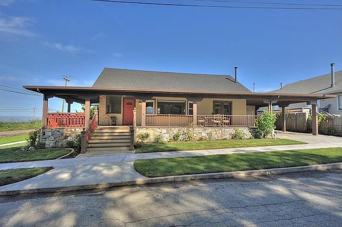 Home Front View with Spectacular Ocean Views