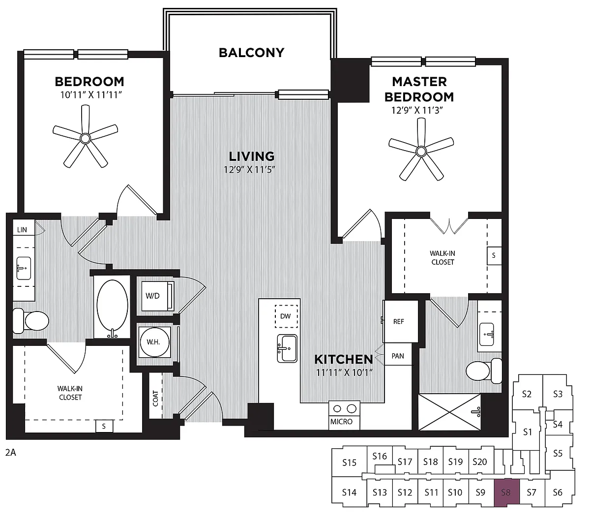 Floor plan Monicker