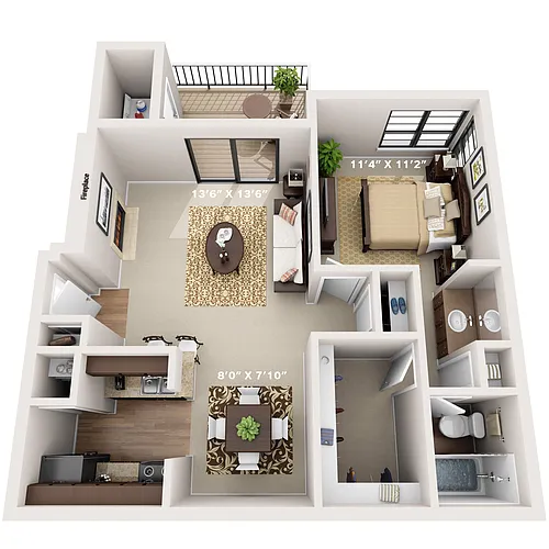 Floor plan Magnolia