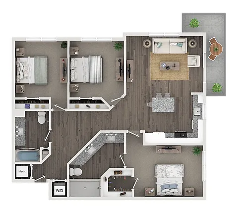 Floor plan C1