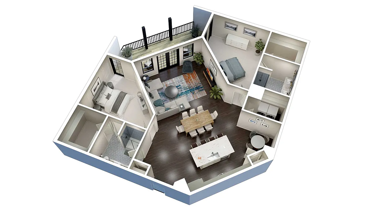 Floor plan D