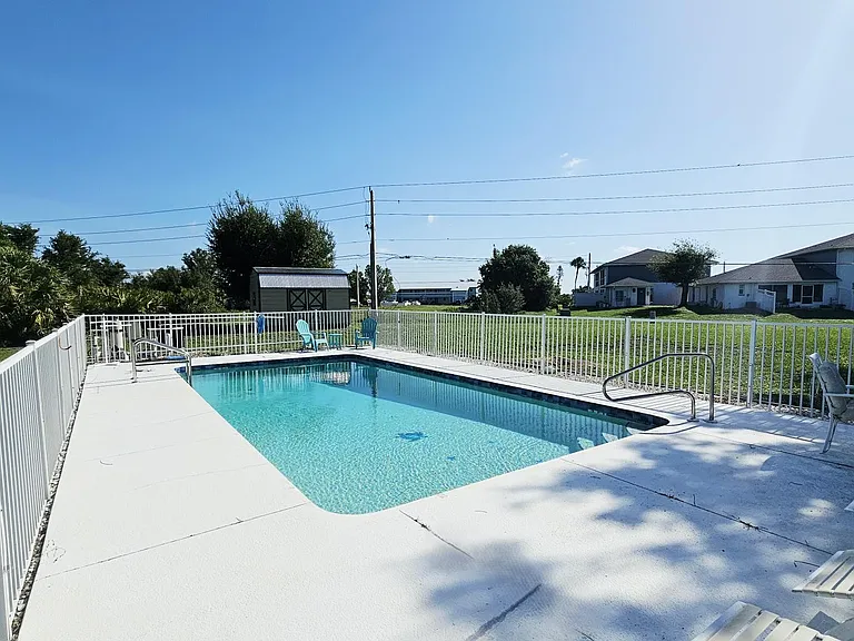 Community heated pool