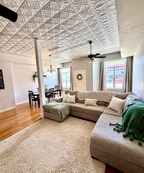 Open living room