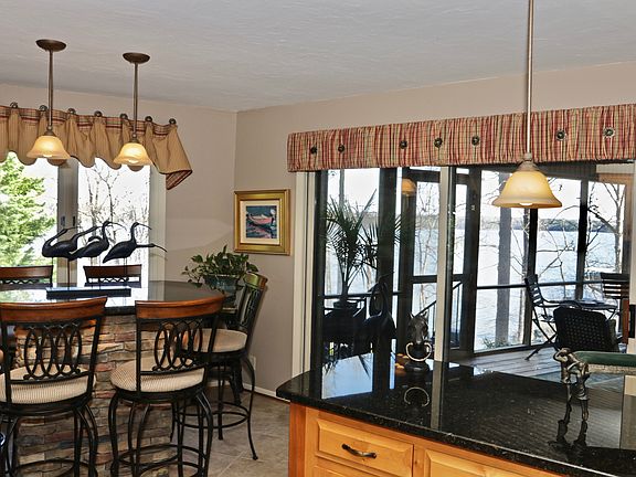Kitchen to screened porch