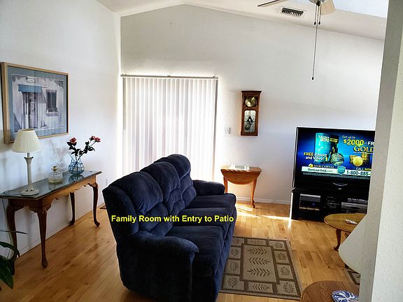 Family Room w Patio Entry