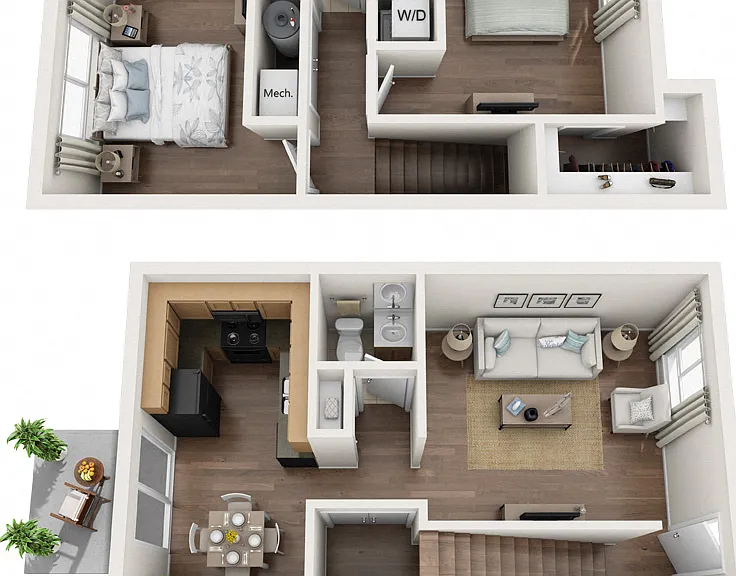 Buckroe Pointe Apartment Townhomes — Photo 31