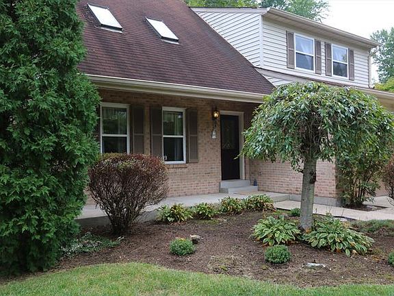 Nice landscape-front porch
