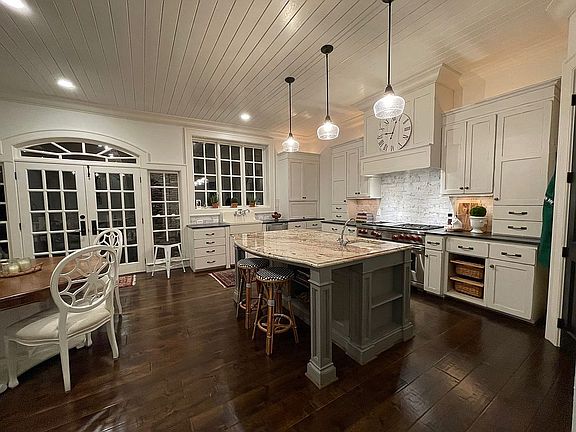 Updated gourmet kitchen