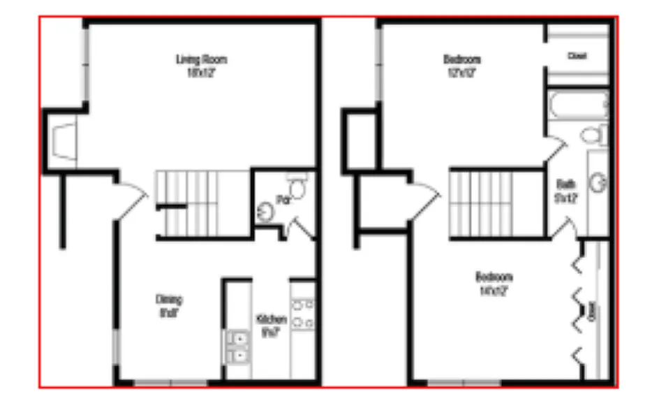 Floor plan B3