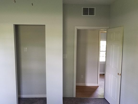 view from master bedroom to hallway