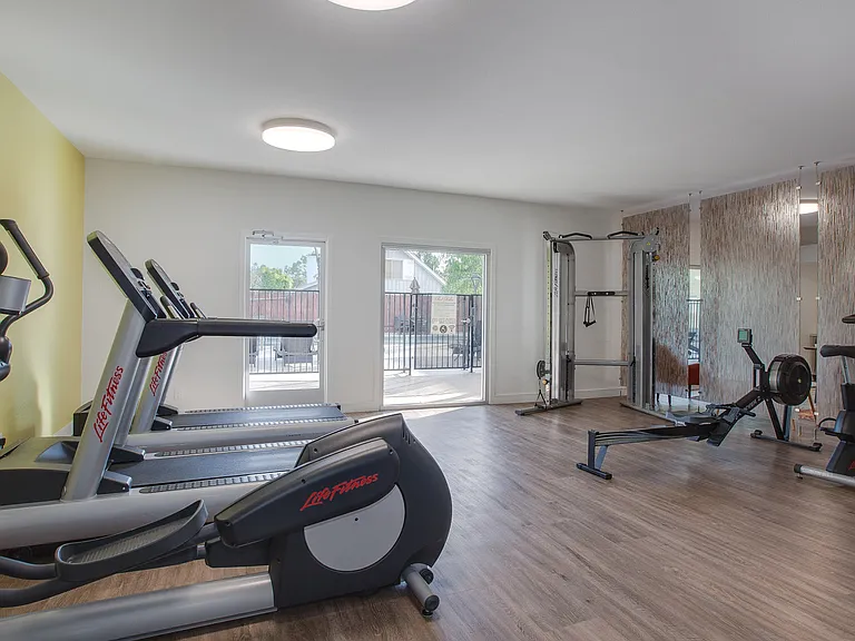 Work out in our community fitness center